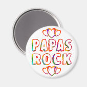 Papas Rock Magneet (Voorkant / Achterkant)