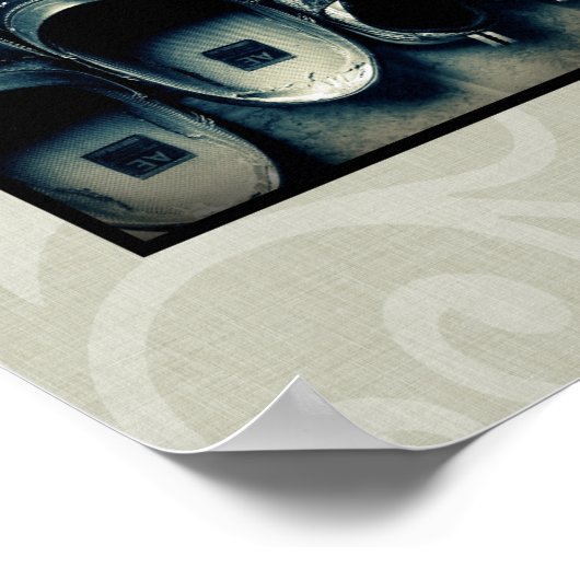 Papa's schoenen poster (Hoek)