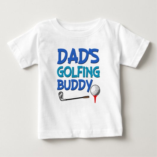 Papa's shirt van de Golfing Buddy baby jongen (Voorkant)