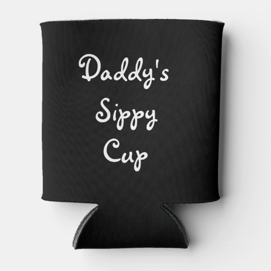 Papa's Sippy Cup grappige baby shower koelbox Blikjeskoeler (Voorkant)