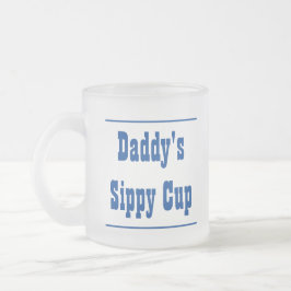 Papa's Sippy Cup Mok van glas