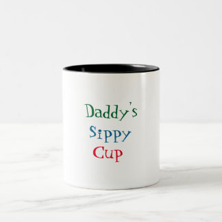 Papa's Sippy Cup Tweekleurige Koffiemok