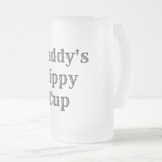 Papa's Sippy Funny Matglas Bierpul (Voorkant rechts)