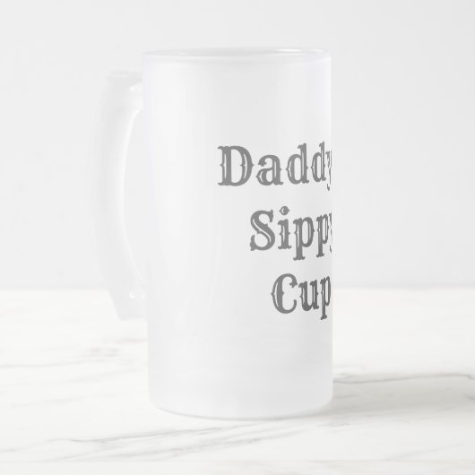 Papa's Sippy Funny Matglas Bierpul (Voorkant links)