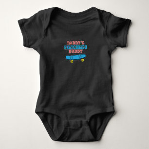 Papa's Skateboard Buddy Skateboarder Romper