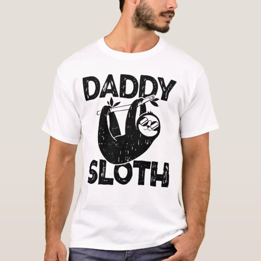 Papa's Sloth T-shirt (Voorkant)