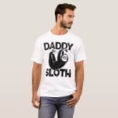 Papa's Sloth T-shirt (Voorkant volledig)