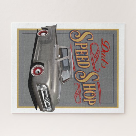 Papa's Snelheidswinkel Legpuzzel (Horizontaal)