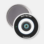 Papa's Spy Cam Koelkast Magneet (Voorkant / Achterkant)