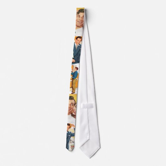 Papa's  Stropdas uit 1940 (Achterkant)