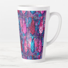 Papa's stropdascollectie grote keramische Latte-mo Latte Mok