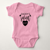 Papa's Sweet Heart Romper (Voorkant)