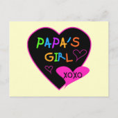 Papa's T - shirts, Petten, Mokken, Buttonnen, kled Briefkaart (Voorkant)