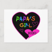 Papa's T - shirts, Petten, Mokken, Buttonnen, kled Briefkaart (Voorkant)