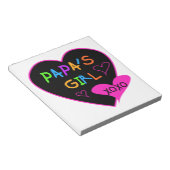 Papa's T - shirts, Petten, Mokken, Buttonnen, kled Notitieblok (Schuin)