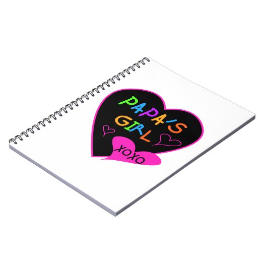 Papa's T - shirts, Petten, Mokken, Buttonnen, kled Notitieboek (Linkerzijde)