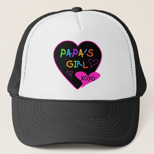 Papa's T - shirts, Petten, Mokken, Buttonnen, kled Trucker Pet (Voorkant)