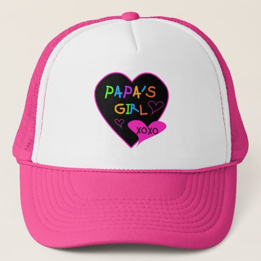 Papa's T - shirts, Petten, Mokken, Buttonnen, kled Trucker Pet (Voorkant)