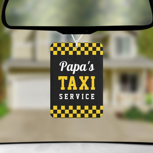 Papa's Taxi Service | Cute Grandpa Gift Luchtverfrisser