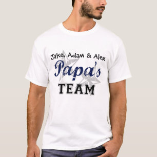 Papa's team t-shirt