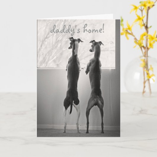 Papa's thuis. kaart (Gele Bloem)