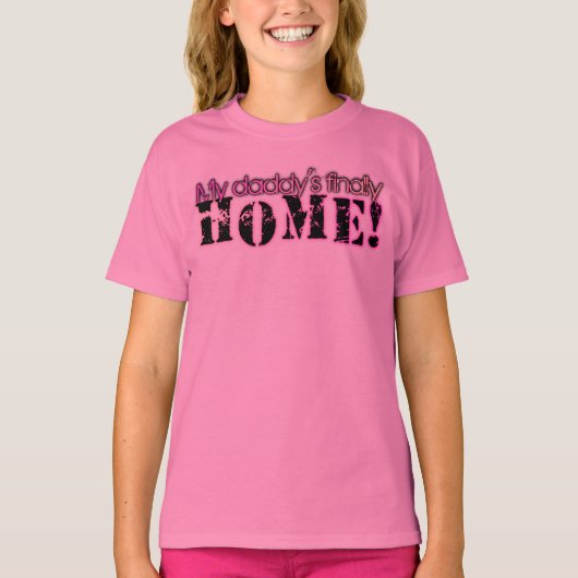 Papa's thuis. t-shirt (Voorkant)