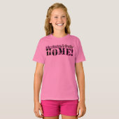 Papa's thuis. t-shirt (Voorkant volledig)