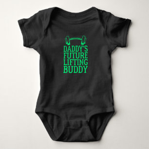 Papa's Toekomst Lifting Buddy - Gym Papa Gift Romper