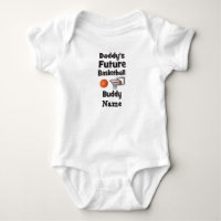 Papa's toekomstige Basketball Buddy met bal en net