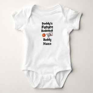 Papa's toekomstige Basketball Buddy met bal en net Romper