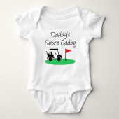 Papa's Toekomstige Caddy Golf Romper (Voorkant)