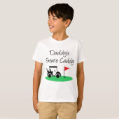 Papa's Toekomstige Caddy Golf T-shirt (Voorkant volledig)
