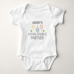 Papa's Toekomstige Dubbelpartner Tennis Romper