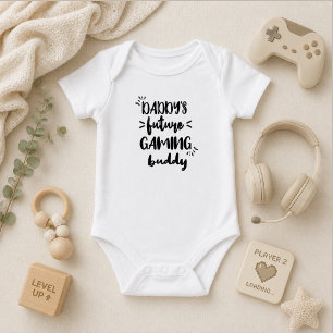 Papa's Toekomstige Gaming Buddy Grappige Gamer Vad Romper