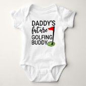 Papa's Toekomstige Golfboeddy Romper (Voorkant)