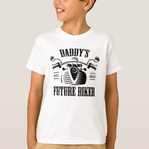 Papa's toekomstige motorfiets t-shirt