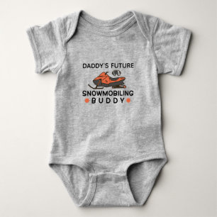 Papa's Toekomstige Sneeuwscooter Buddy Sneeuwscoot Romper