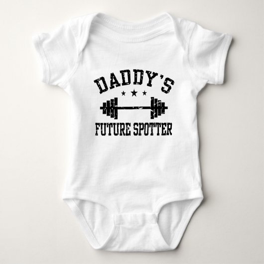 Papa's toekomstige spotter romper (Voorkant)