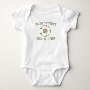 Papa's toekomstige voetbalmaatje - Grappige voetba Romper
