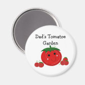 Papa's Tomatoe Garden Magneet (Voorkant / Achterkant)