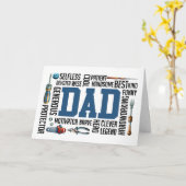 Papa's Toolbox: de essentie van een klusjesman Kaart (Gele Bloem)