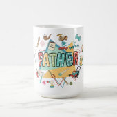 Papa's Toolbox: een viering van het vaderschap Koffiemok (Center)