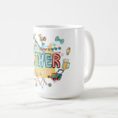 Papa's Toolbox: een viering van het vaderschap Koffiemok (Voorkant rechts)