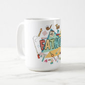 Papa's Toolbox: een viering van het vaderschap Koffiemok (Voorkant links)