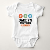 Papa's Triathlon-team Romper (Voorkant)
