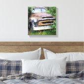 Papa's Truck Canvas Afdruk (Insitu (Slaapkamer))