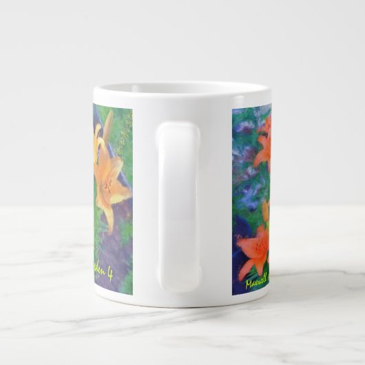 Papa's tuin 4 Jumbo Mok (Achterkant)