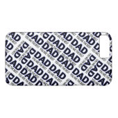 Papa's Typografie iPhone 7 Plus, alleen daar Case-Mate iPhone Case (Achterkant (Horizontaal))