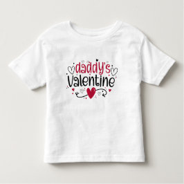 Papa's Valentijn schattige harten Kinder Shirts