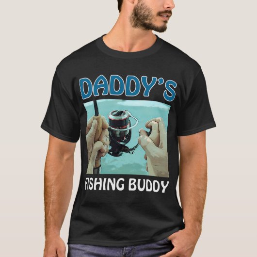 PAPA'S VISSEN BUDDY  VISSEN PAPA TSHIRT (Voorkant)